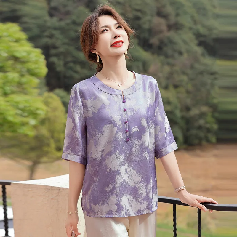 PIERRE CARDIN Chiffon Shirt Women's-5