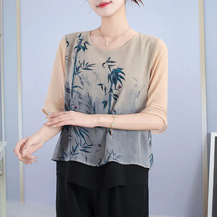 PIERRE CARDIN Chiffon Shirt Women's-1