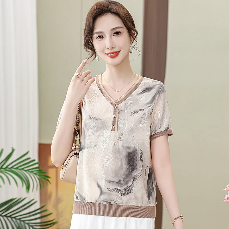 PIERRE CARDIN Chiffon Shirt Women's-5
