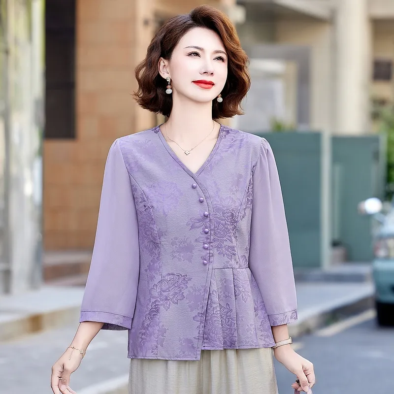 PIERRE CARDIN Chiffon Shirt Women's-6
