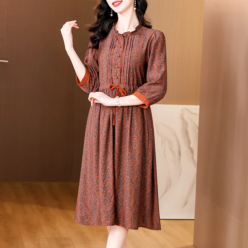 PIERRE CARDIN Long Sleeved Dress Women's-4