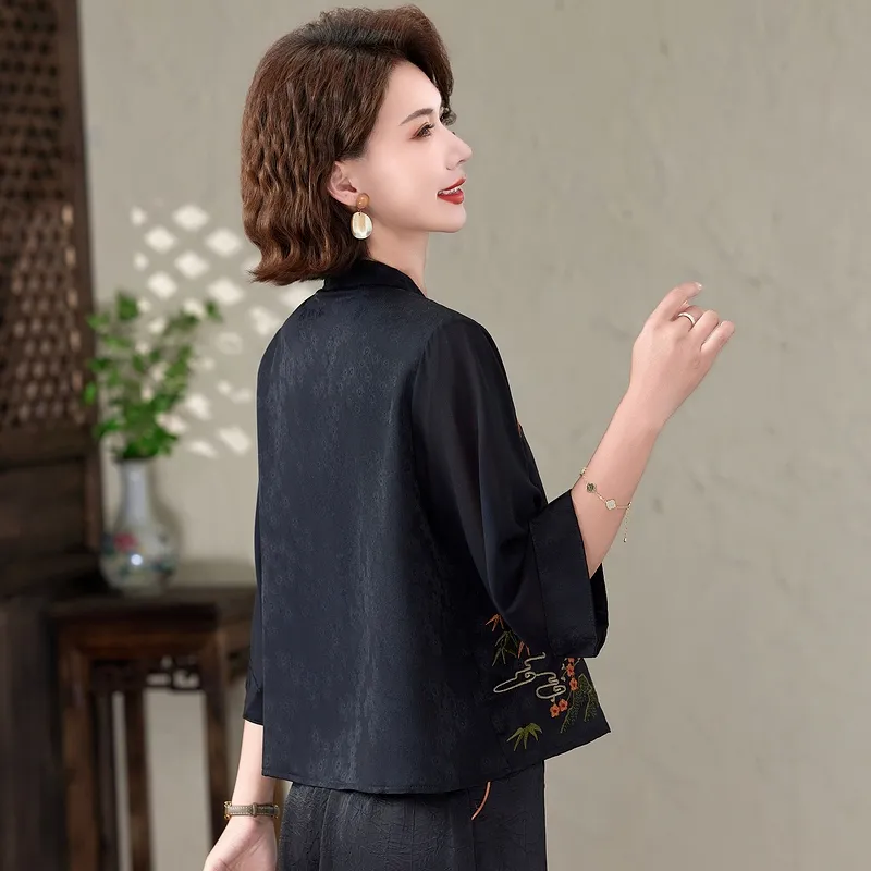PIERRE CARDIN Chiffon Shirt Women's-4