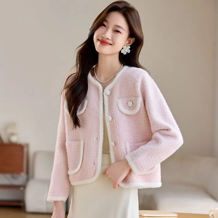PIERRE CARDIN Cropped Coats Women's-4