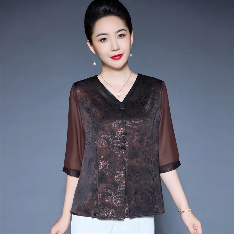 PIERRE CARDIN Chiffon Shirt Women's-3