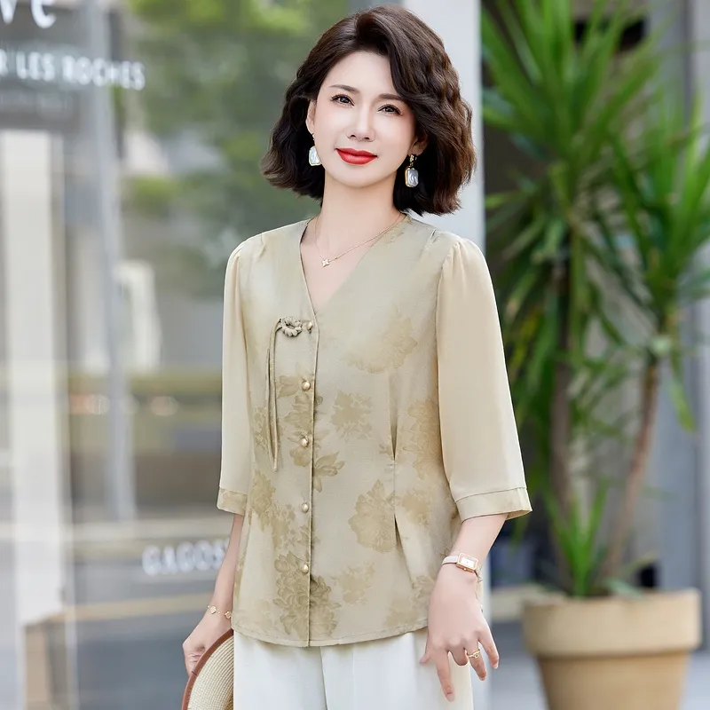 PIERRE CARDIN Chiffon Shirt Women's-5