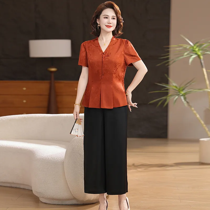 PIERRE CARDIN Chiffon Shirt Women's-3
