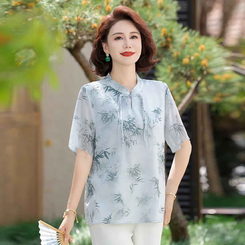 PIERRE CARDIN Chiffon Shirt Women's-6