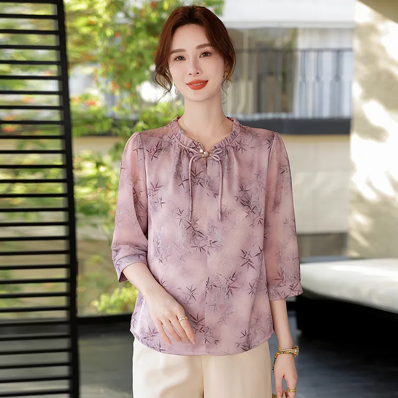 PIERRE CARDIN Chiffon Shirt Women's-2