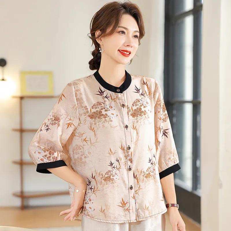 PIERRE CARDIN Chiffon Shirt Women's-11