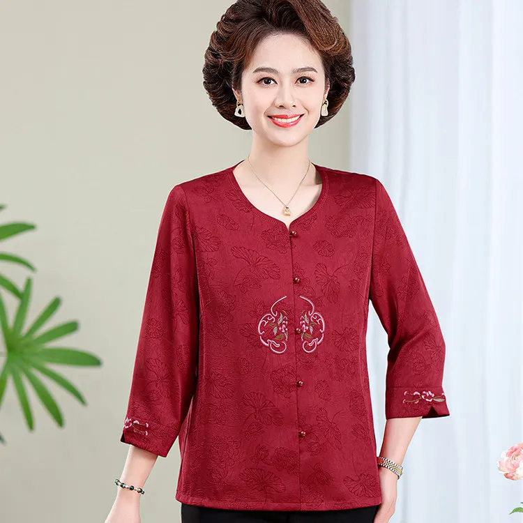 PIERRE CARDIN Shirts Women's Red-2