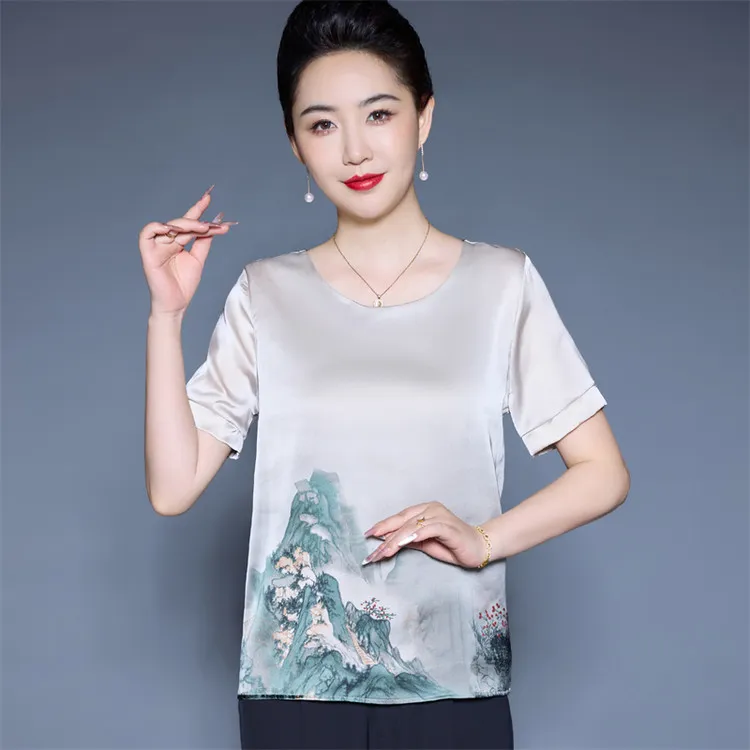 PIERRE CARDIN Chiffon Shirt Women's-3