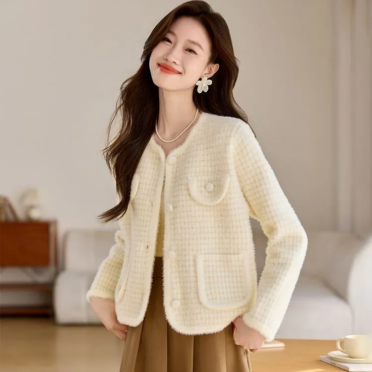 PIERRE CARDIN Cropped Coats Women's-1
