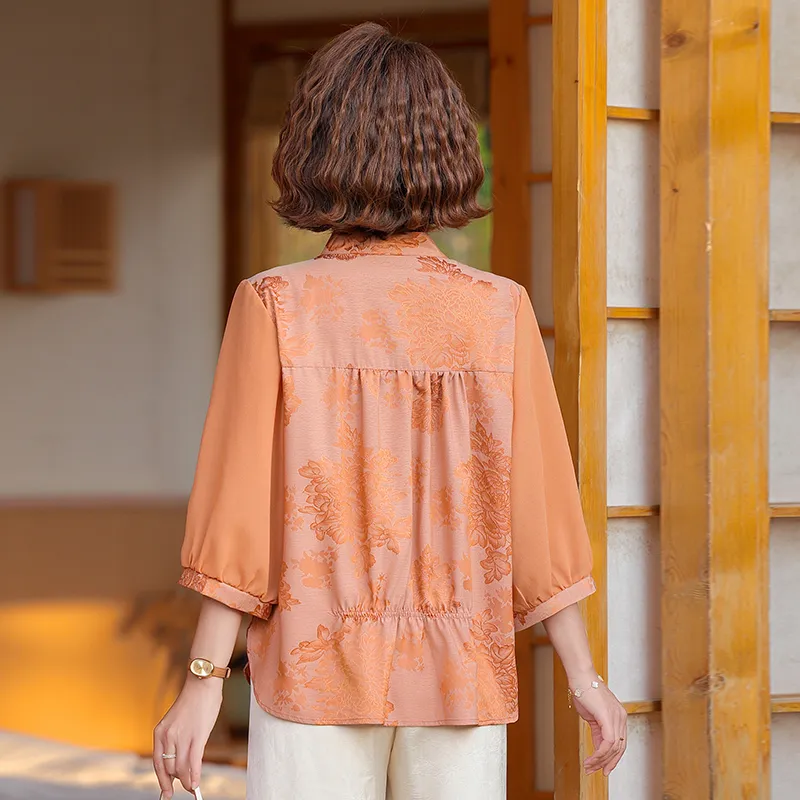 PIERRE CARDIN Chiffon Shirt Women's-0