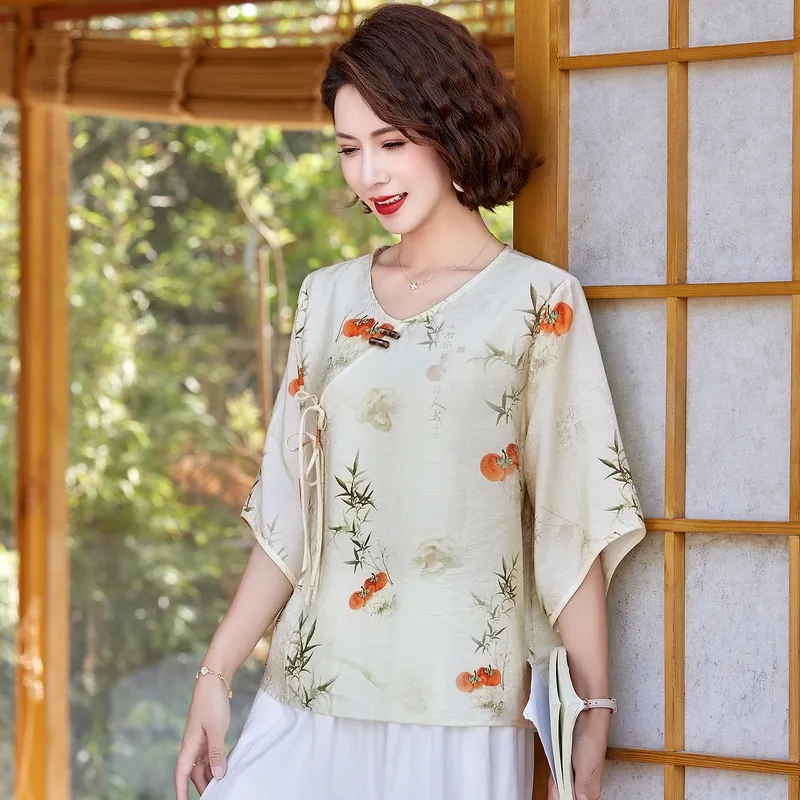 PIERRE CARDIN Chiffon Shirt Women's-14