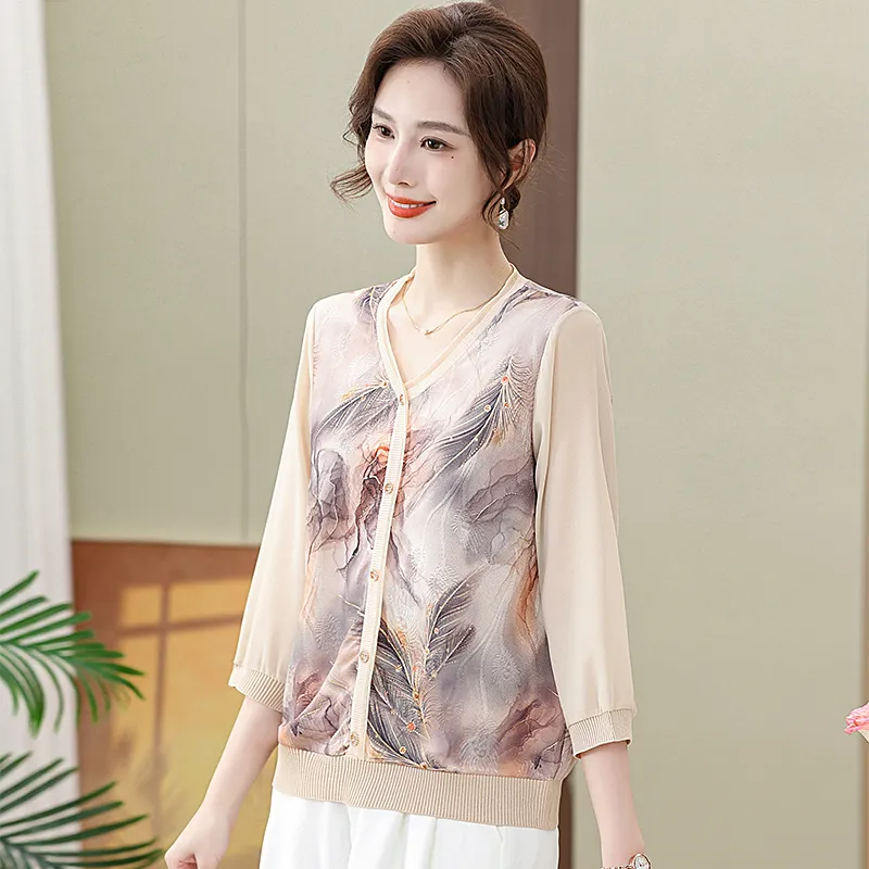 PIERRE CARDIN Chiffon Shirt Women's-2