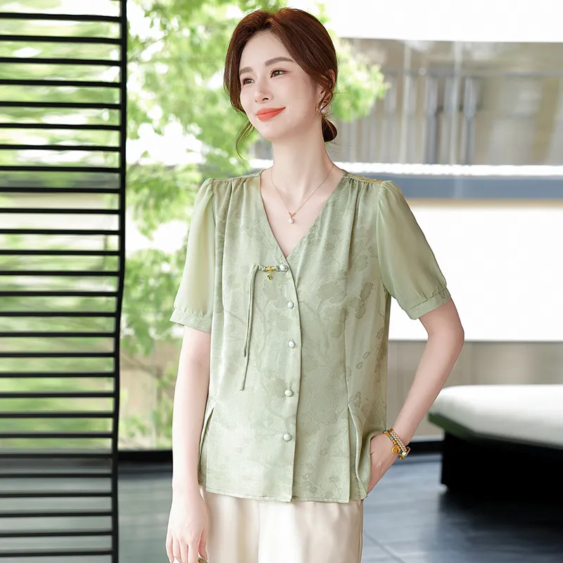 PIERRE CARDIN Chiffon Shirt Women's-3
