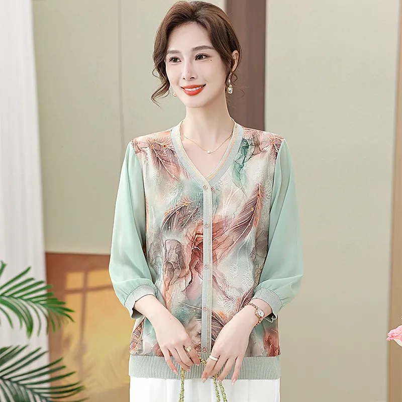 PIERRE CARDIN Chiffon Shirt Women's-5