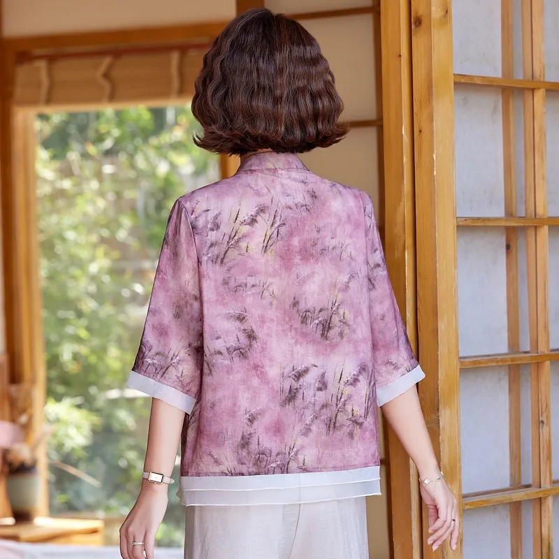 PIERRE CARDIN Chiffon Shirt Women's-5
