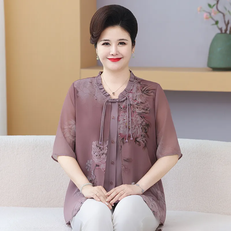 PIERRE CARDIN Chiffon Shirt Women's-6