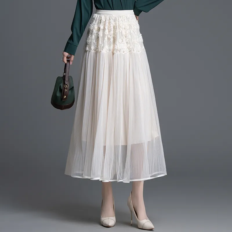 PIERRE CARDIN Casual Long Skirt Women's-7