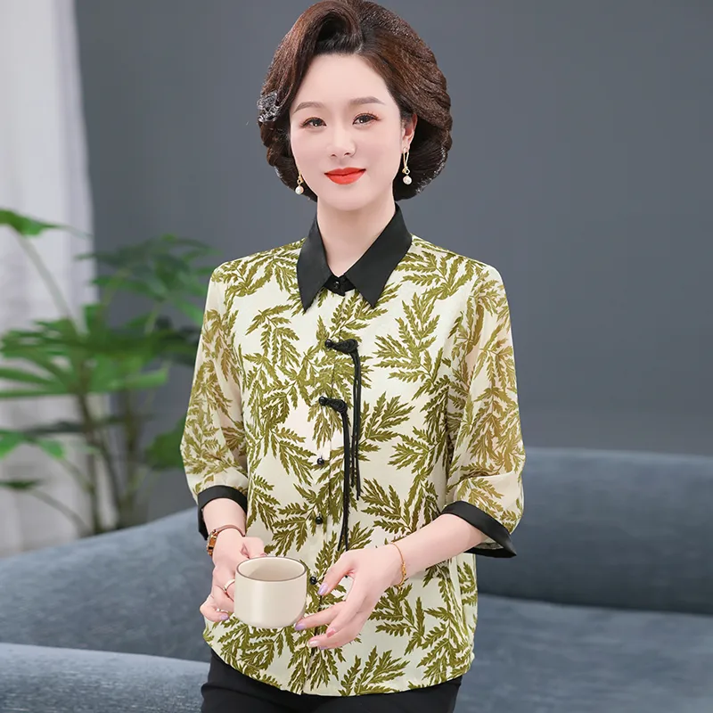 PIERRE CARDIN Chiffon Shirt Women's-2