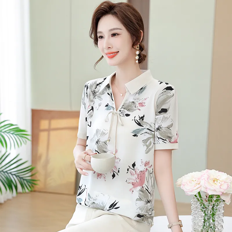PIERRE CARDIN Chiffon Shirt Women's-1