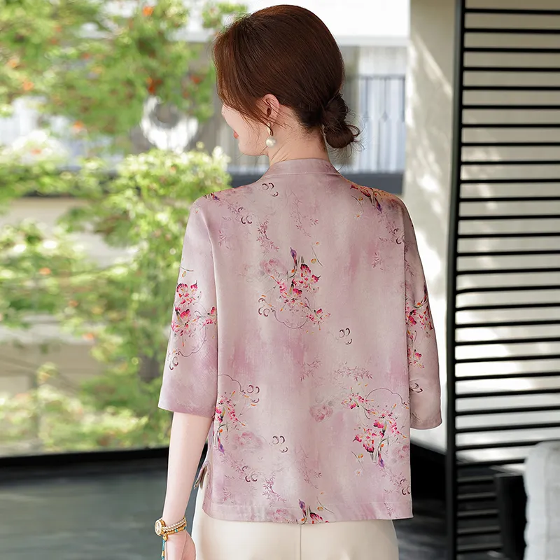 PIERRE CARDIN Chiffon Shirt Women's-5