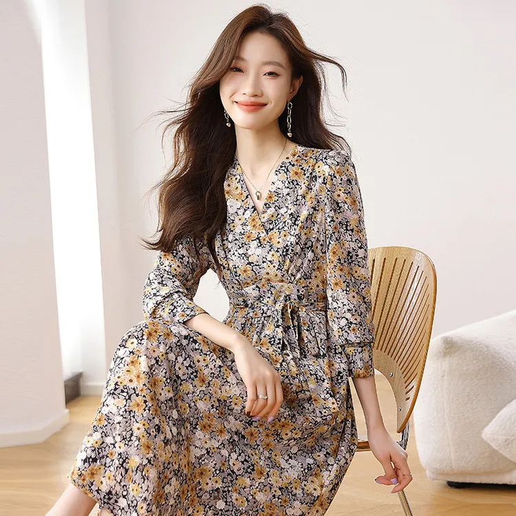 PIERRE CARDIN Long-Sleeved Dresses Women's Multicolor-3