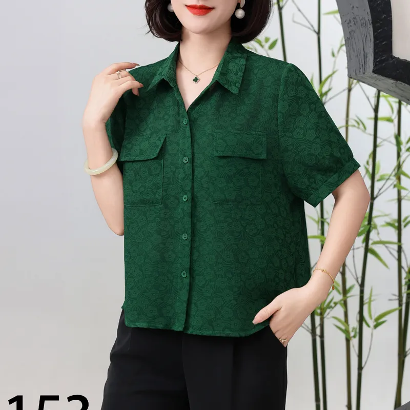 PIERRE CARDIN Chiffon Shirt Women's-7