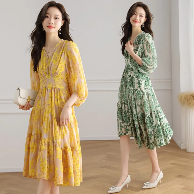 PIERRE CARDIN Short Sleeved Dresses Women's-5