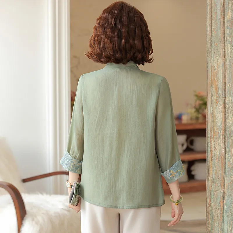 PIERRE CARDIN Chiffon Shirt Women's-1