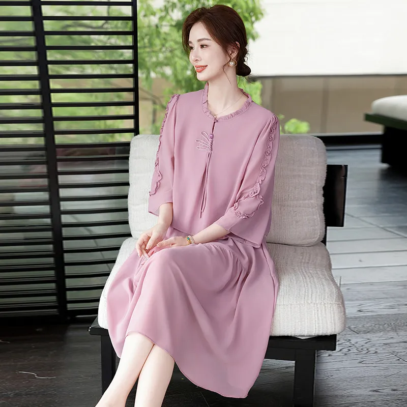PIERRE CARDIN Long Sleeved Dress Women's-2