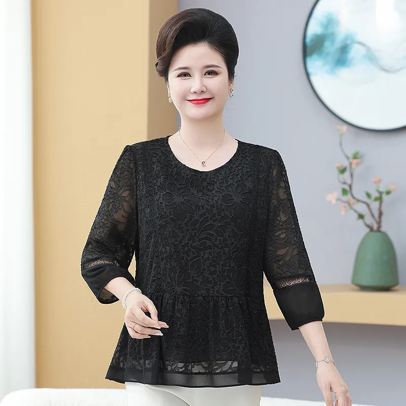 PIERRE CARDIN Chiffon Shirt Women's-5