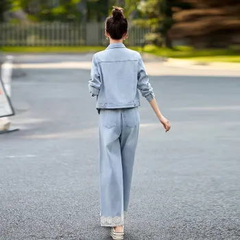PIERRE CARDIN Casual Suit Women's Light Blue