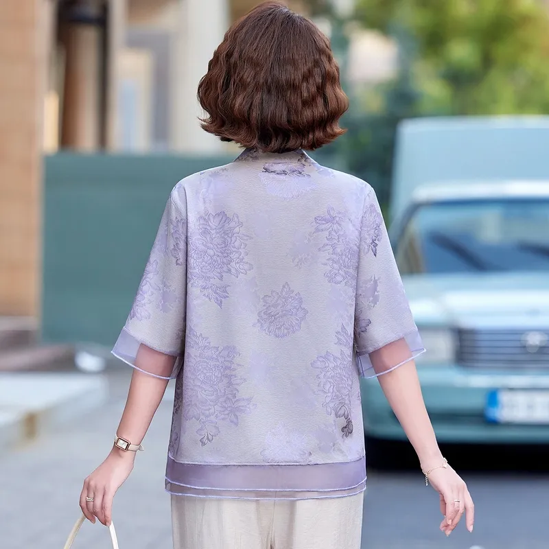 PIERRE CARDIN Chiffon Shirt Women's-5