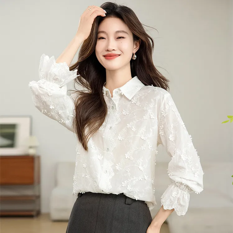 PIERRE CARDIN Shirt Women's White-3