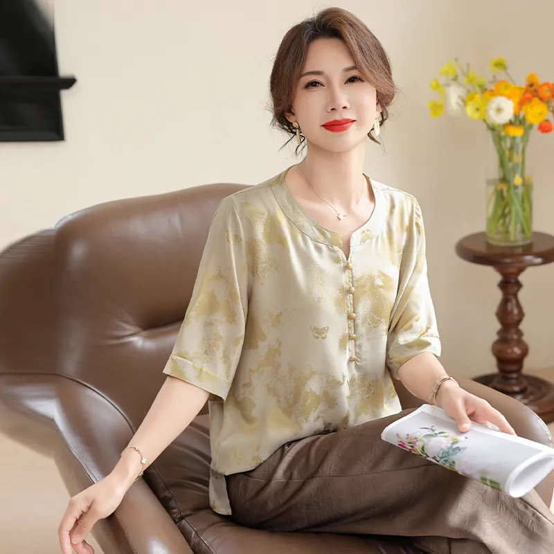PIERRE CARDIN Chiffon Shirt Women's-9