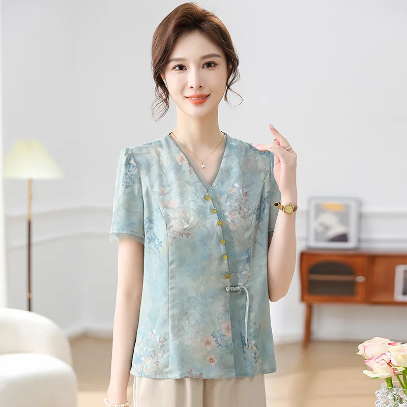 PIERRE CARDIN Chiffon Shirt Women's-4