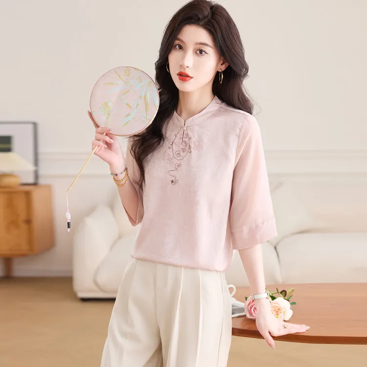 PIERRE CARDIN Chiffon Shirt Women's-2