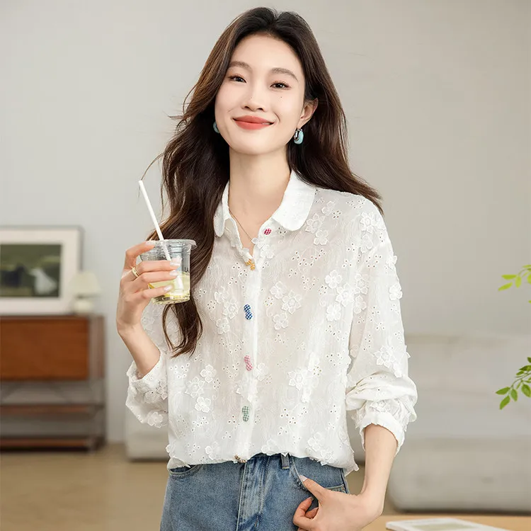 PIERRE CARDIN Shirt Women's White-3
