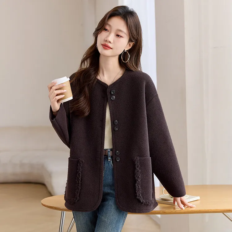 PIERRE CARDIN Cropped Coats Women's-4