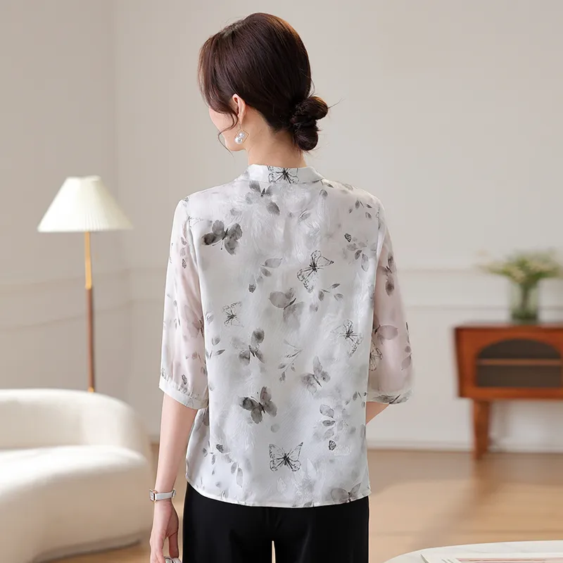 PIERRE CARDIN Chiffon Shirt Women's-2