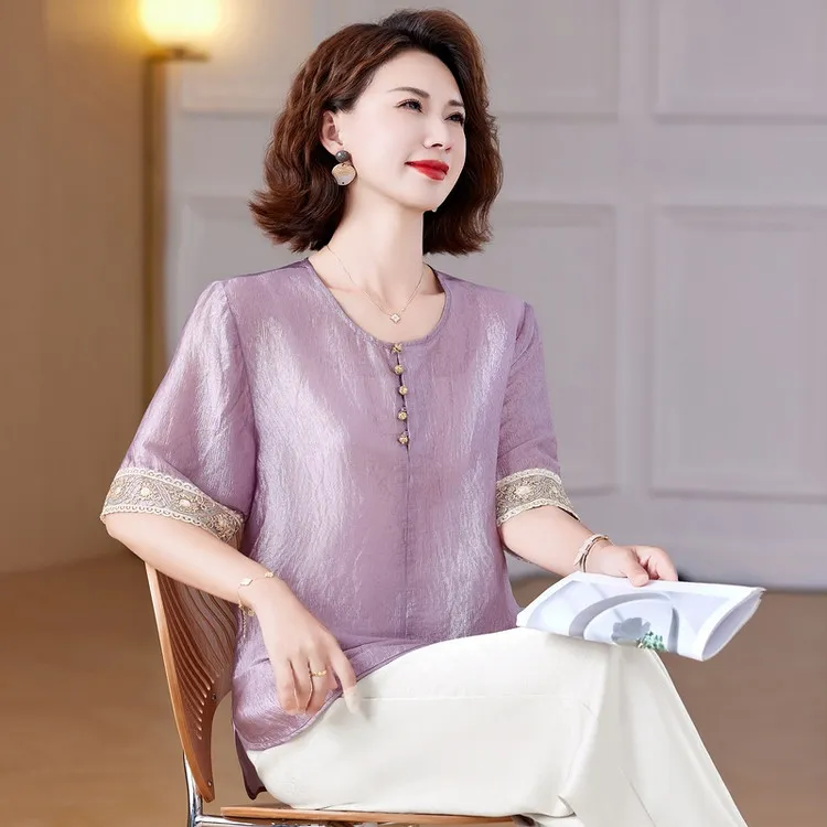 PIERRE CARDIN Chiffon Shirt Women's-5