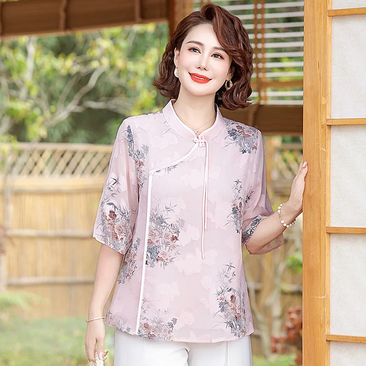 PIERRE CARDIN Chiffon Shirt Women's-2