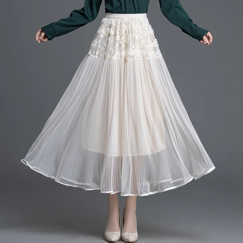 PIERRE CARDIN Casual Long Skirt Women's-6