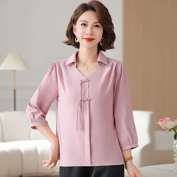 PIERRE CARDIN Chiffon Shirt Women's-7