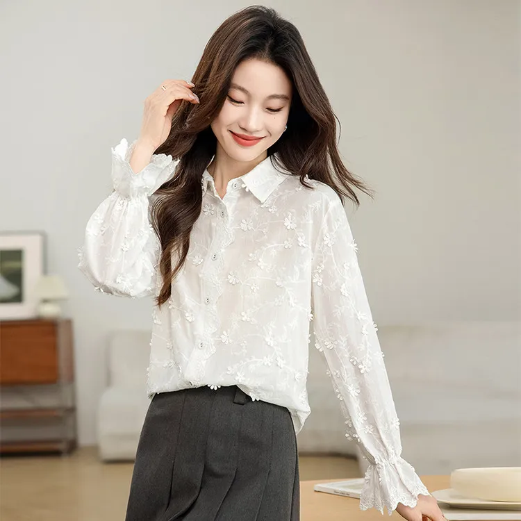 PIERRE CARDIN Shirt Women's White-2