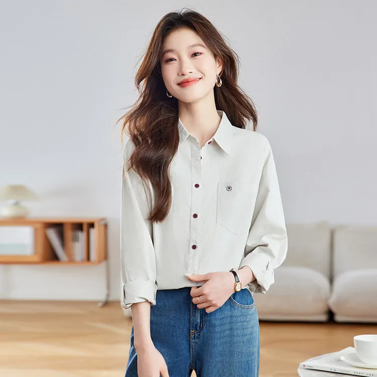 PIERRE CARDIN Shirt Women's Light Beige-2