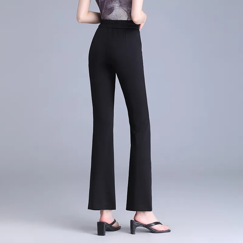 PIERRE CARDIN Casual Pants Women's Black-1