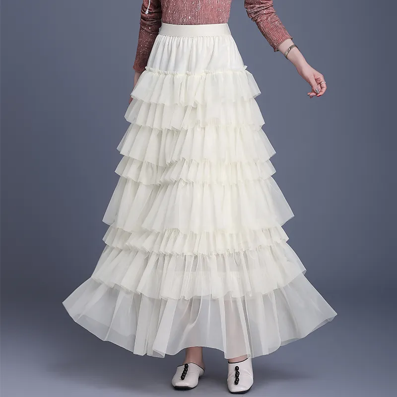 PIERRE CARDIN Casual Long Skirts Women's-4